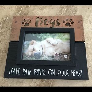 Picture Frame Dogs Leave Paw Prints On Your Heart